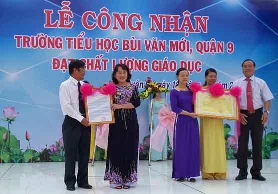 Thêm một trường tiểu học đạt chuẩn chất lượng giáo dục cấp độ 1