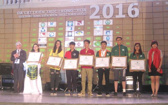 ĐH Kiến trúc TP.HCM đạt giải nhất Festival sinh viên kiến trúc toàn quốc 2016