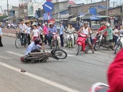 Trật tự giao thông ngày càng phức tạp