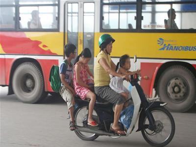 Trẻ em không đội MBH : Có chiều hướng tăng