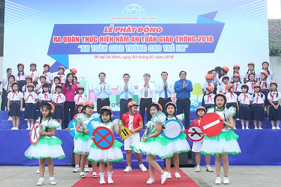 Năm 2018: Tập trung đảm bảo ATGT cho trẻ em