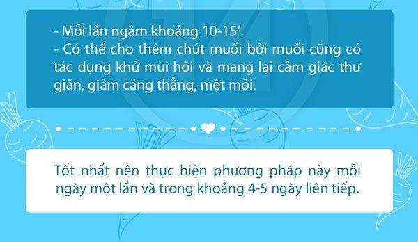 Trị hôi chân với cách đơn giản ít tốn kém