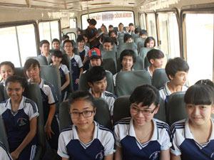 Trợ giá 2.830 đồng/lượt cho việc đưa rước HS, SV