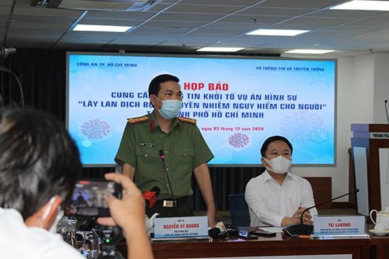 Khởi tố vụ án hình sự “lây lan dịch bệnh truyền nhiễm nguy hiểm cho người”