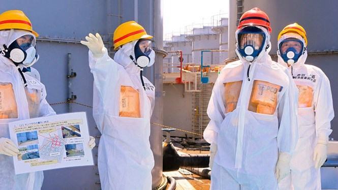 Nhà máy điện hạt nhân Fukushima rò rỉ phóng xạ ra môi trường sau trận động đất - sóng thần năm 2011 /// Reuters