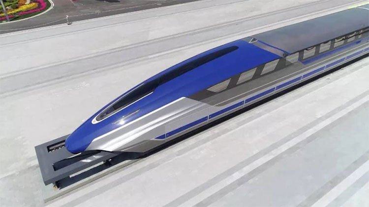 Trung Quốc công bố prototype con tàu đệm từ mới, tốc độ lên đến 600km/h