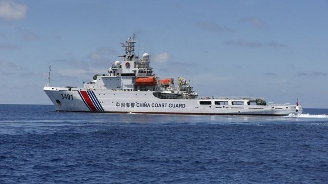 Một tàu hải cảnh của Trung Quốc ở Biển Đông  /// Ảnh: Reuters