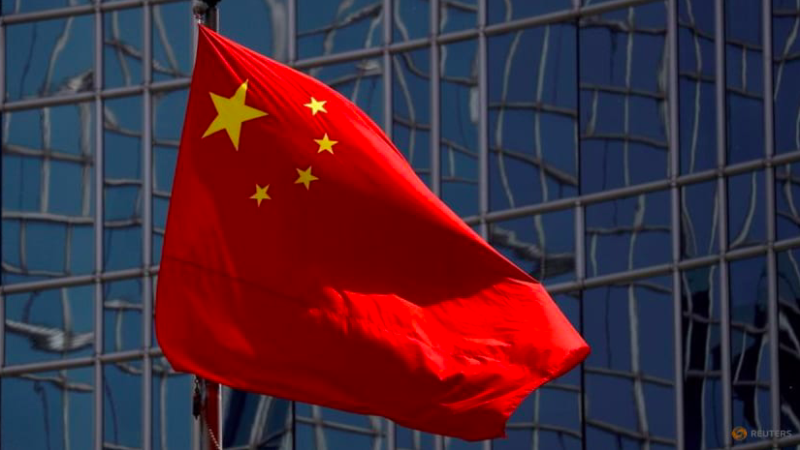 Quốc kỳ Trung Quốc tại Bắc Kinh. (Ảnh: Reuters)