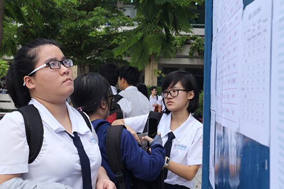 Đồng loạt công bố điểm trúng tuyển ĐH