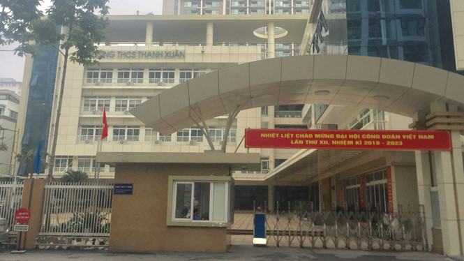 Trường THCS Thanh Xuân chưa có quyết định công nhận trường chất lượng cao nhưng đã thu mức học phí dành cho chương trình chất lượng cao /// T.M