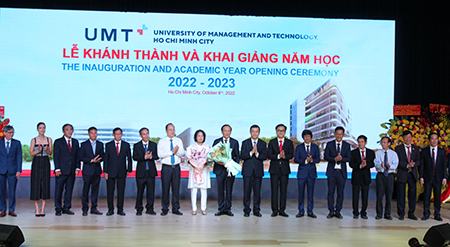 Trường ĐH Quản lý và Công nghệ TP.HCM khánh thành, khai giảng năm học mới