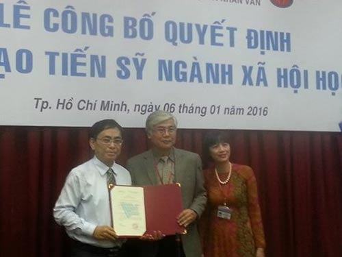 Trường ĐH Khoa học Xã hội và Nhân văn đào tạo tiến sĩ xã hội học