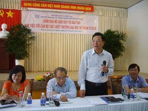 Trường sư phạm vẫn “đi sau” phổ thông