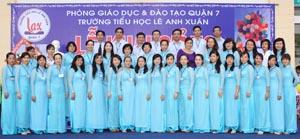 Trường TH Lê Anh Xuân (Q.7): Đẩy mạnh giáo dục toàn diện cho học sinh