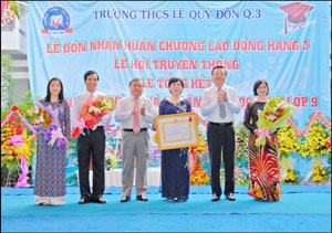 Trường THCS Lê Quý Đôn, Q.3: Truyền thống “Học giỏi như nhà bác học Lê Quý Đôn”