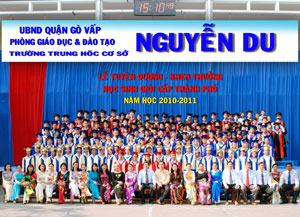 Trường THCS Nguyễn Du, quận Gò Vấp dẫn đầu về số lượng HSG