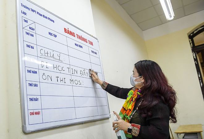 Trường THPT Phan Đình Phùng (Hà Nội) sẽ chuyển sang mô hình trường chất lượng cao, thu học phí cao ẢNH: NGỌC THẮNG