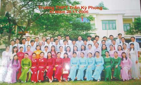 Trường THPT Trần Kỳ Phong – Quảng Ngãi: 10 năm xây dựng và trưởng thành