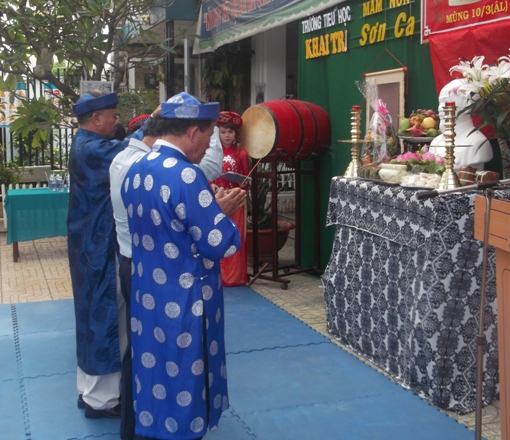 Trường tiểu học Khai Trí tổ chức lễ Giỗ tổ Hùng Vương