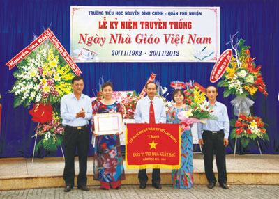 Trường Tiểu học Nguyễn Đình Chính – Quận Phú Nhuận: Tập thể sư phạm đoàn kết xây dựng môi trường học thân thiện cho học sinh