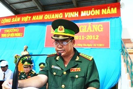 Trường Trung cấp Biên phòng 2 khai giảng năm học mới 2011-2012