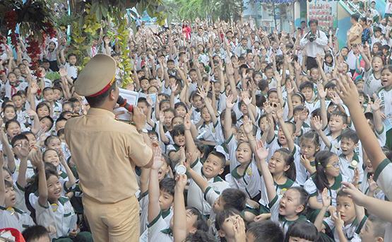 Giáo dục ATGT học đường: Ngày càng hiệu quả và lan rộng