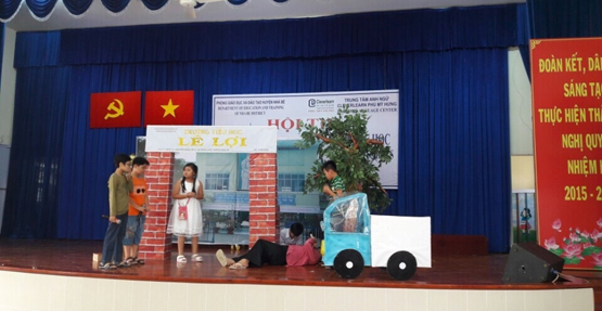 Trường Tiểu học Lê Lợi, huyện Nhà Bè: Giành giải nhất Hội thi kể chuyện bằng tiếng Anh