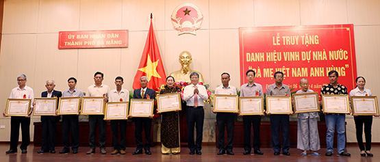 Đà Nẵng: Truy tặng danh hiệu Mẹ Việt Nam anh hùng cho 25 mẹ