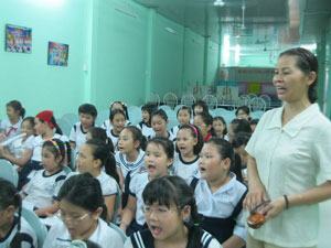 Từ câu hát ru trở thành lớp học