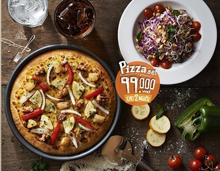 Tưng bừng khuyến mãi hấp dẫn, món mới đặc biệt tại Pizza Hut dịp cuối năm