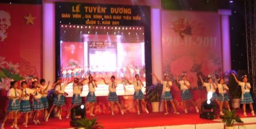 Tuyên dương Nhà giáo tiêu tiểu Quận 2