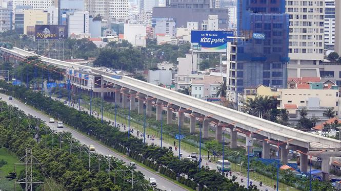 Tuyến metro số 1 lo chậm vì thiếu tiền