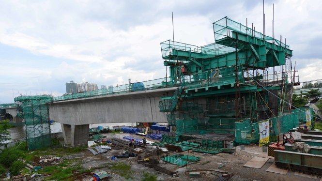 Tuyến metro số 1 TP.HCM có thể chậm do... thiếu tiền 