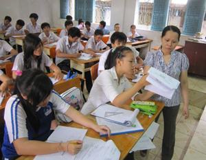 Tuyển sinh vào lớp 10: Môn toán: Cần biết vận dụng công thức vào nhiều bài tập