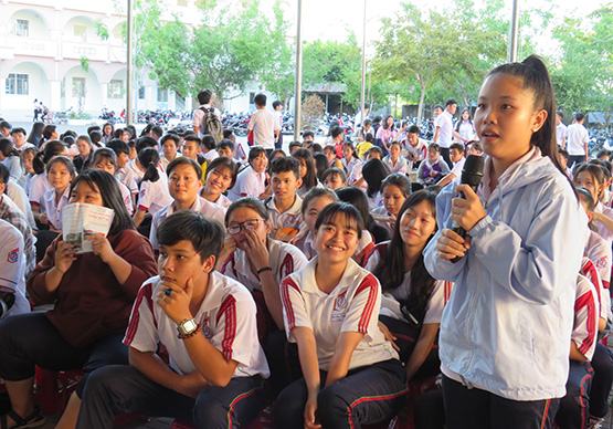 Cần Thơ: Tuyên truyền pháp luật phòng chống ma túy trong học sinh