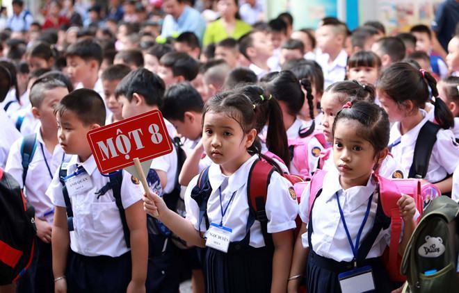 Từ năm học 2020 - 2021, học sinh lớp 1 sẽ bắt đầu học sách giáo khoa mới	  /// Ảnh: Ngọc Dương