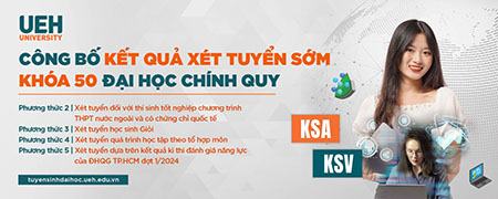 Đại học Kinh tế Thành phố Hồ Chí Minh: Điểm chuẩn các phương thức xét tuyển sớm 2024 tăng mạnh