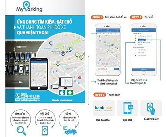 Trả phí giữ xe qua điện thoại