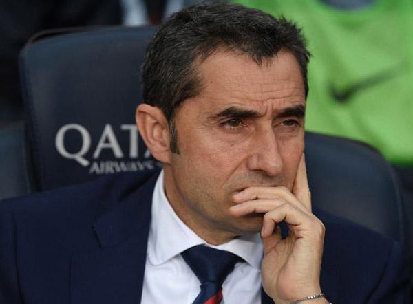 Valverde nói gì về thất bại hổ thẹn của Barca?