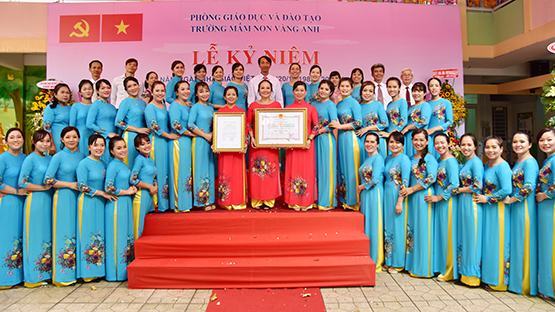 Thêm một trường mầm non đạt chuẩn quốc gia