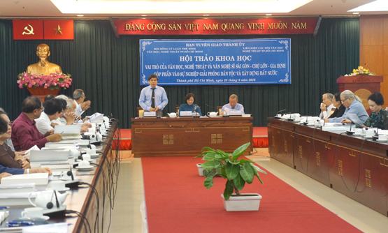 Văn học nghệ thuật và văn nghệ sĩ Sài Gòn – Chợ Lớn – Gia Định: Dấu ấn tự hào!