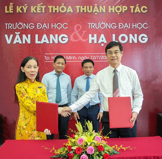 Trường ĐH Văn Lang hợp tác giáo dục với Trường ĐH Hạ Long