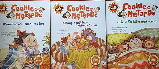 Ra mắt bộ sách Cookie và mẹ Tạp Dề