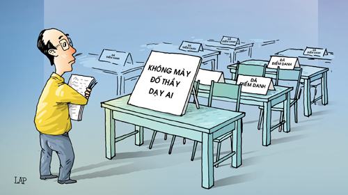 “Về đi! Thầy điểm danh rồi!”