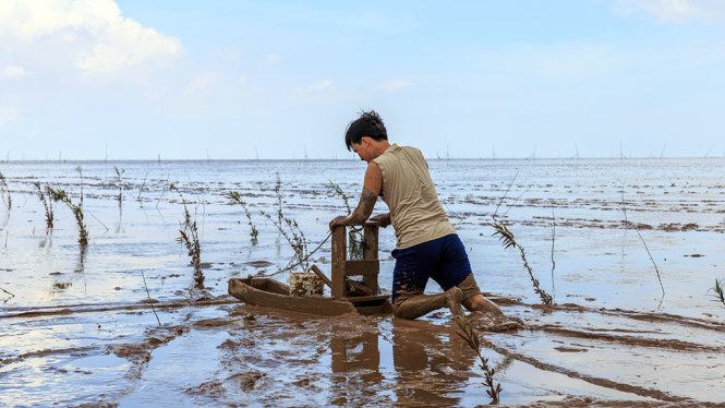 Về với hoang sơ tát mương bắt cá đồng 