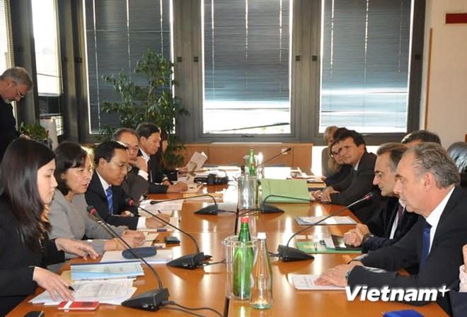 Việt Nam-Italy trao đổi kinh nghiệm trong lĩnh vực tư pháp