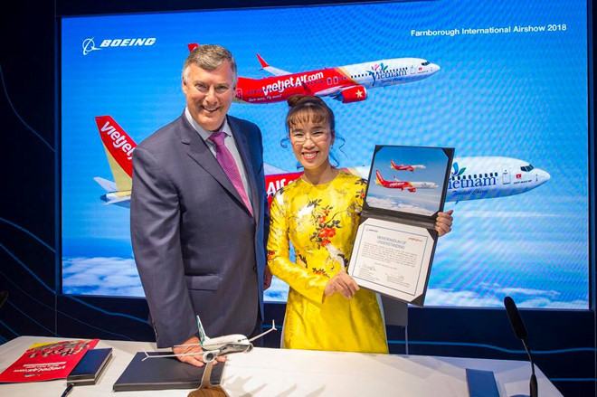 Vietjet và Bamboo mua 110 máy bay Boeing bên lề thượng đỉnh Mỹ-Triều - ảnh 1