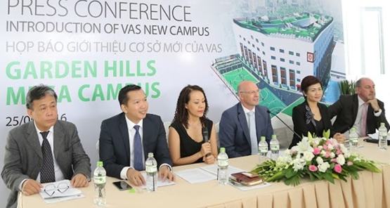 VAS đưa vào hoạt động cơ sở mới Garden Hills Mega Campus