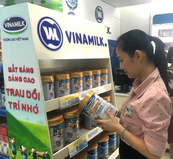 Vinamilk được bình chọn là hàng Việt Nam chất lượng cao 20 năm liền