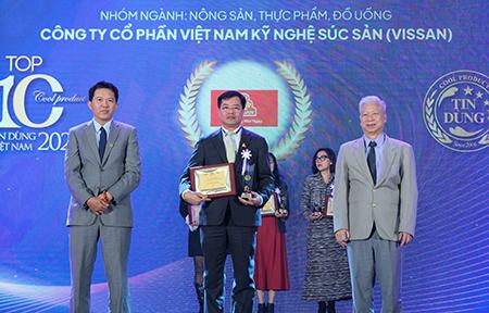 VISSAN được vinh danh Top 100 sản phẩm – dịch vụ tin dùng Việt Nam năm 2022